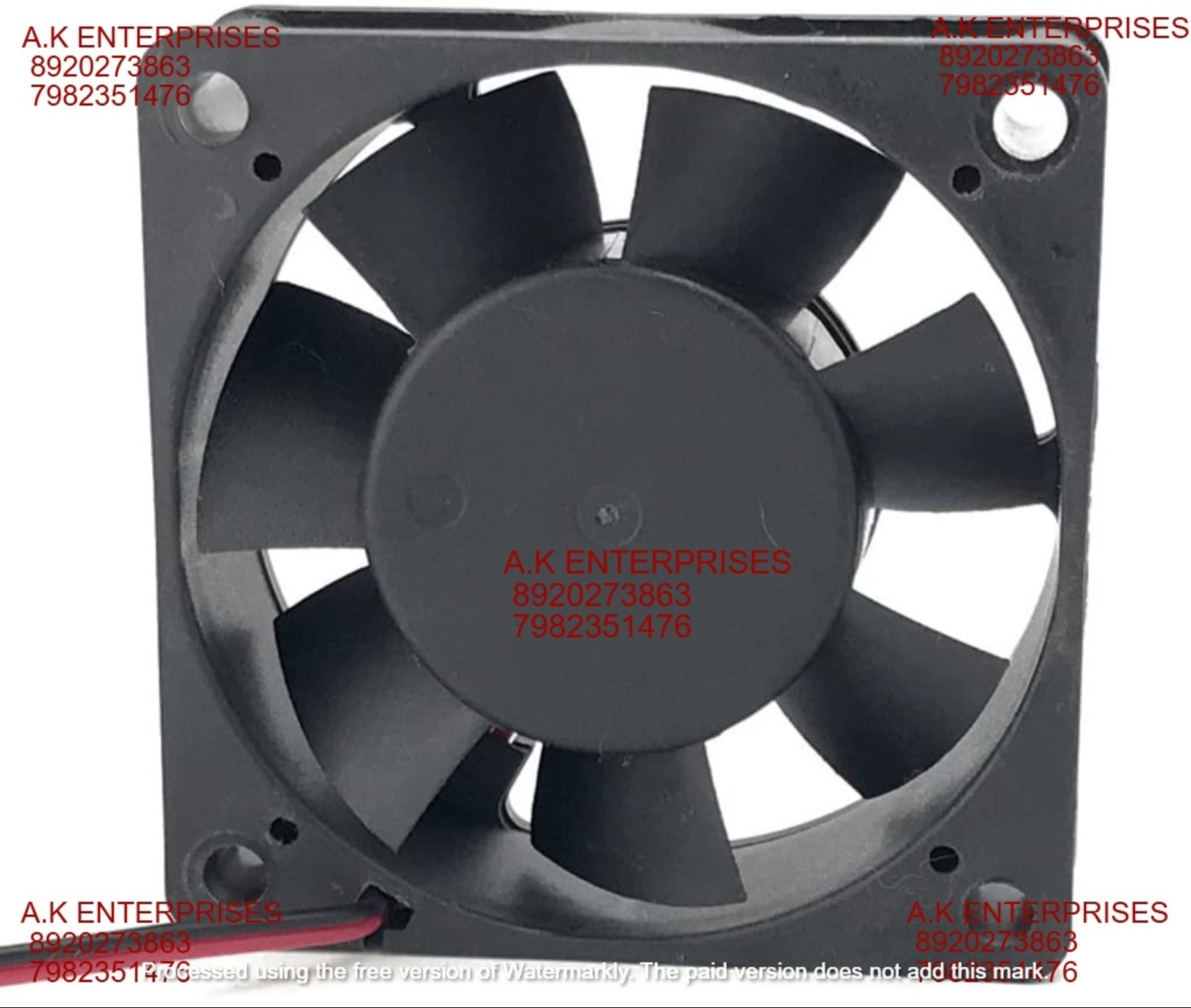 NMB MAT 2408NL-04W-B50 2-Wire Double Ball Cooling Fan 6020 6CM DC12V 0.14A