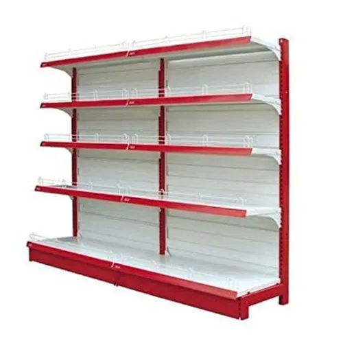 3X6Feet Supermarket Display Rack - Capacity: 50 Kg