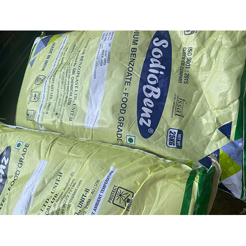 Sodium Benzoate - High Purity Food Grade, Preservative for Enhanced Shelf Life and Freshness