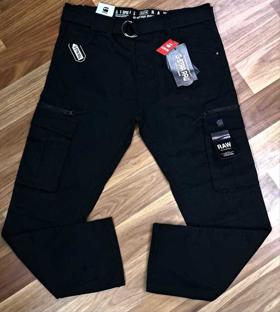 Premium Cargo Pant - Cotton, Size 30 To 36 | Trendy Features, Six Pocket Design, Soft Wash Fabric, Western Style, Plain Pattern For Men