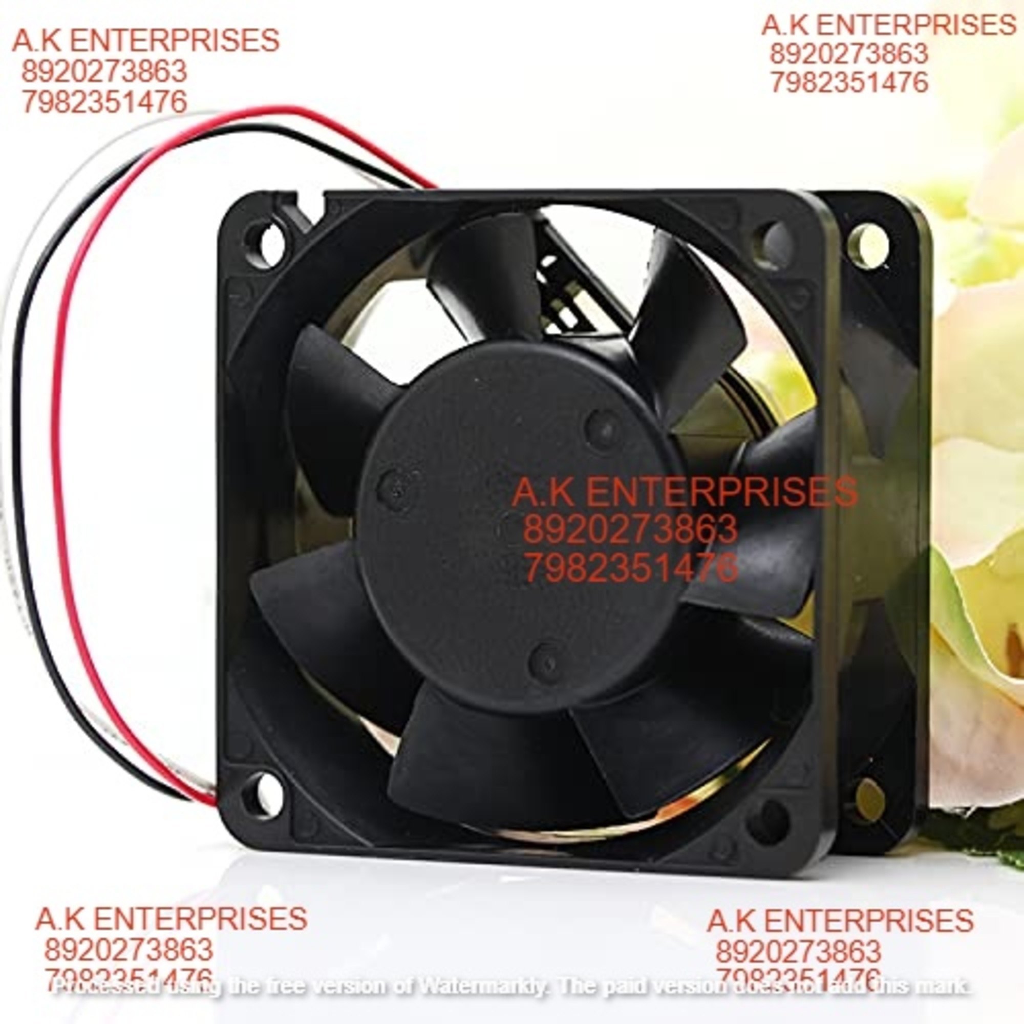 NMB-MAT 2408-05W-B79 Axial Fan 24V-0.25A DC Brushless Air Cooling Fan 1500 RPM 60 * 60 * 25mm 3Wire