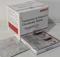 Farosoft -cv-200 Tab - Faropenem 200 Mg + Clavulanate 125 Mg, Effective Antibacterial Therapy For Enhanced Infection Management