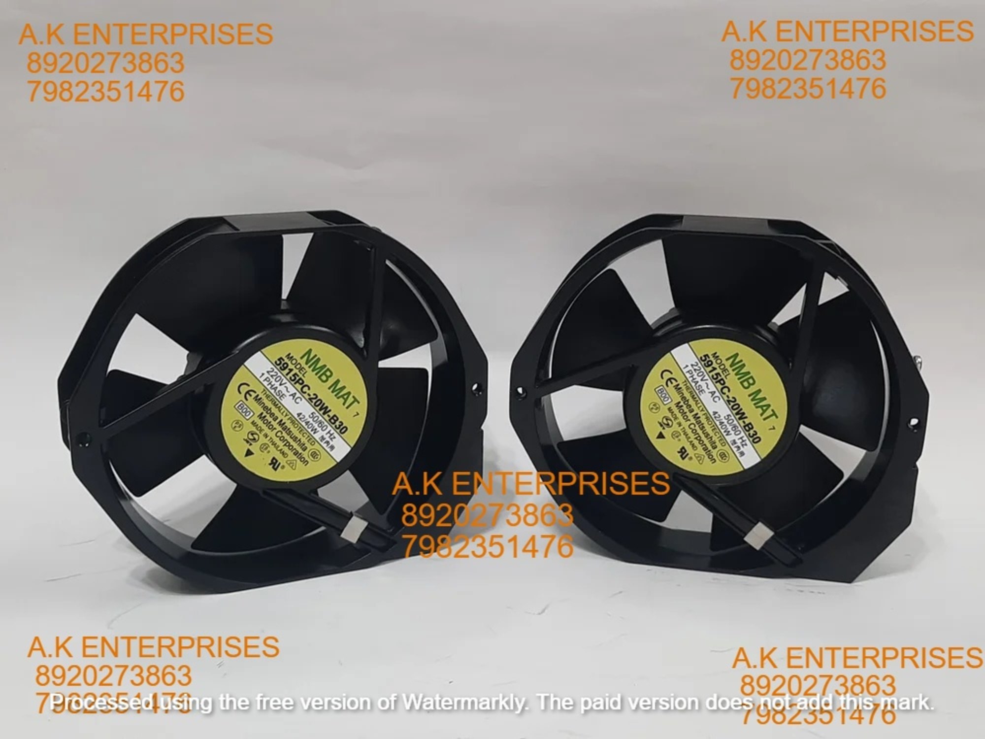 5915PC-20W-B30 ( 200V 2 WIRE SIZE- 172X150X38 MM) NMB MAT COOLING FAN