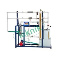 Discharge Through Venturi-meter Orifice Meter & Rota-meter Apparatus - Application: Fluid Mechanics Equipment