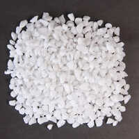 White Marble Chips - Polished Pink Stones In Various Sizes | Water Absorbent, Elegant Landscape Enhancements