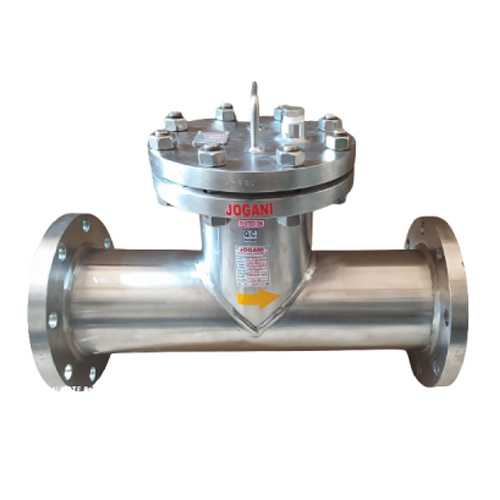 Tee Strainer - High-Quality Stainless Steel, Customizable Sizes Available, Elegant Silver Finish - Durable Filtration for Industrial Applications