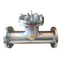 Tee Strainer - High-quality Stainless Steel, Customizable Sizes Available, Elegant Silver Finish - Durable Filtration For Industrial Applications