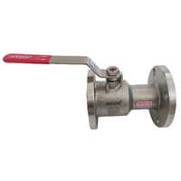 One Pc Design Ball Valve - Caliber: Standard (reduced) Or Full Bore Caliber