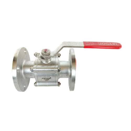 Three Pc Design Ball Valve - Color: Silver