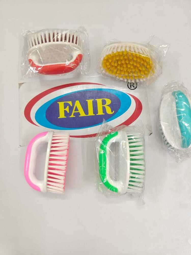 Heavy Jet Cloth Brush - High Grade Virgin Plastic, Jet Shape | Ideal For Difficult Areas, Assorted Colors, Fragrance Infused, Compatible With Detergents
