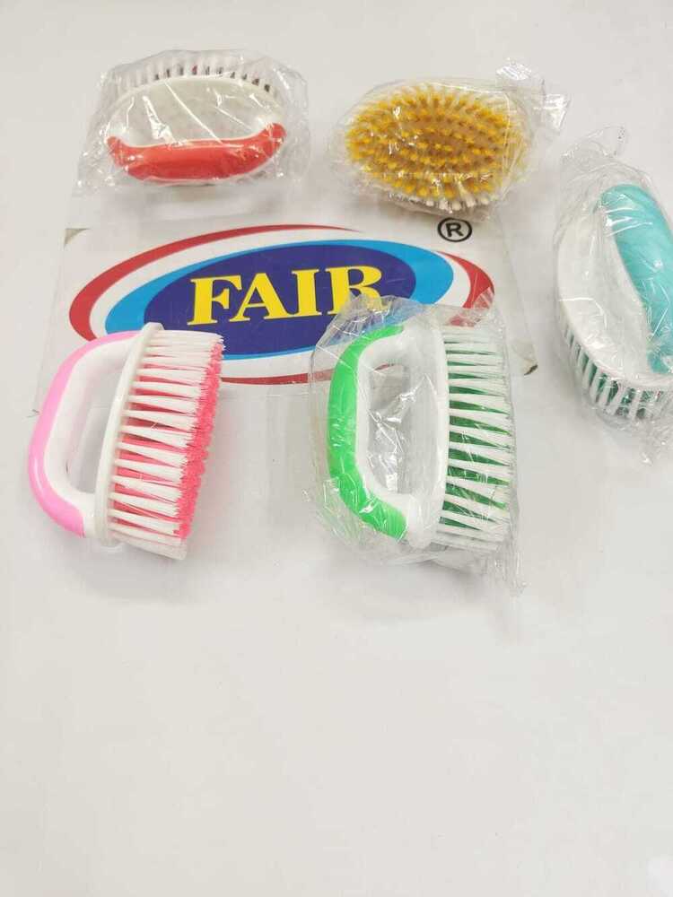 Heavy Jet Cloth Brush - High Grade Virgin Plastic, Jet Shape | Ideal For Difficult Areas, Assorted Colors, Fragrance Infused, Compatible With Detergents
