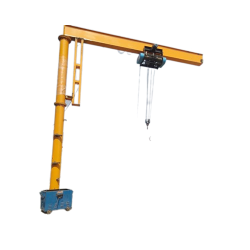 Jib Crane - Industrial Grade Yellow Jib Crane | New Product for Efficient Lifting Operations