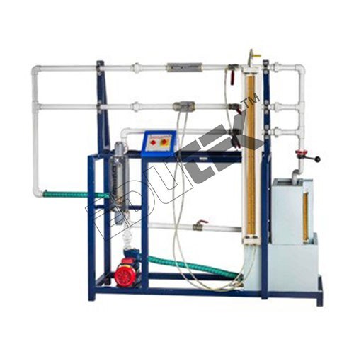 DISCHARGE THROUGH VENTURI-METER ORIFICE METER & ROTA-METER APPARATUS