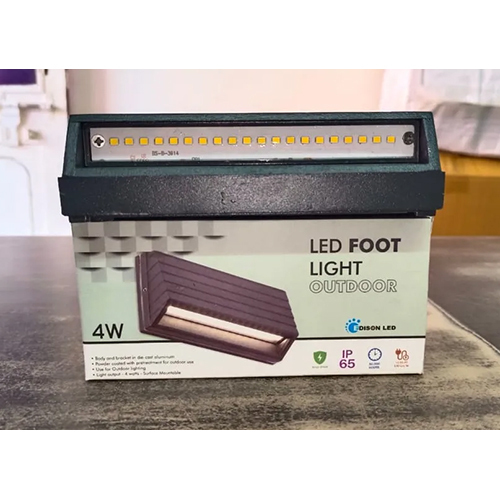 4W Led Foot Light - Color: As Per Requirement