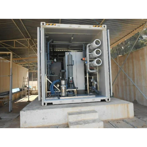 Cermosis Containerized Water Treatment Plant - Automatic Grade: Full Automatic