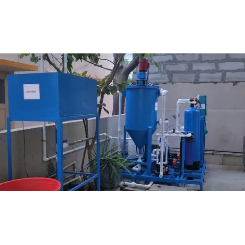 Portable Effluent Treatment Plant - Color: Blue