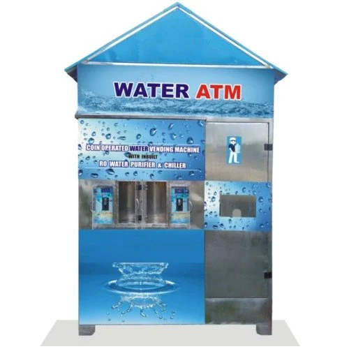 Water ATM - Mild Steel, 220V Electric | Full Automatic, Smart Dispensing System