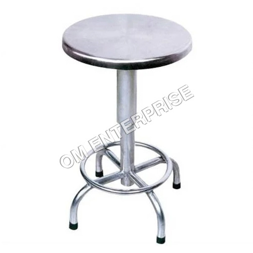 Ss Stool - Color: Silver