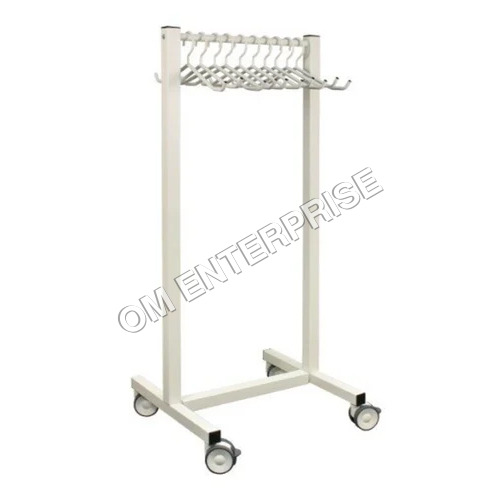 SS Lead Apron Stand - Stainless Steel, Polished Finish, Silver Color | High-Quality, Versatile Design for Homes, Hotels, Resorts, Bungalows and More