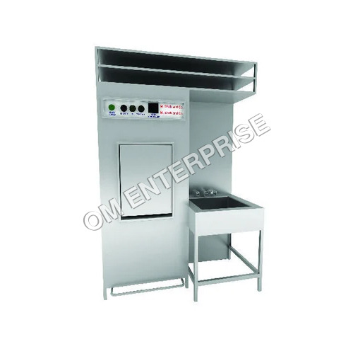 Ss Bedpan Washer With Rack - Color: Silver