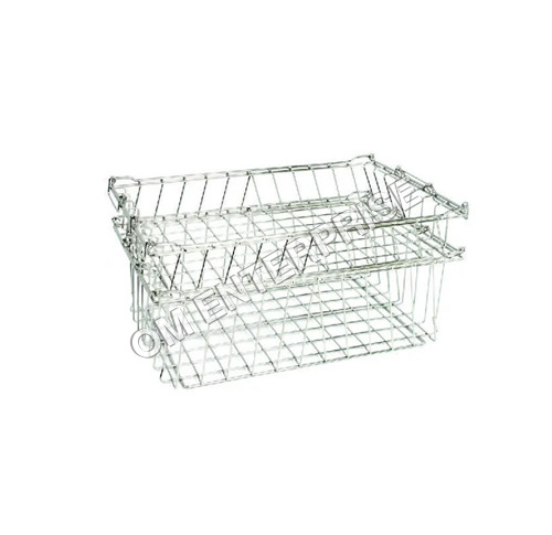 Ss Autoclave Basket - Color: Silver