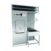 Bed Pan Washer Machine - Color: Silver