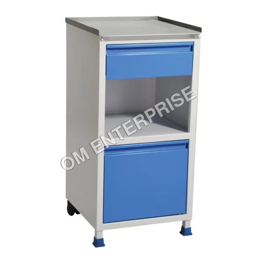 Ss Bedside Locker - Color: Silver