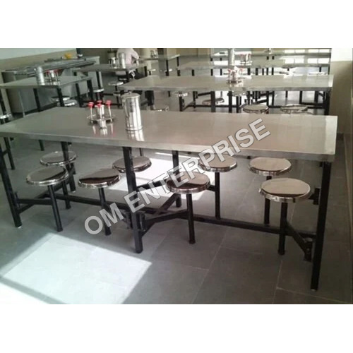 Ms Canteen Table - Color: Silver