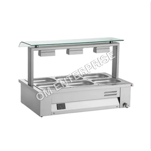 Ss Bain Marie Unit - Color: Silver