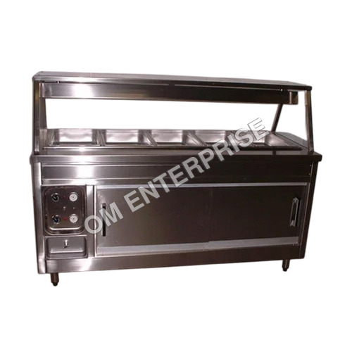 Ss Hot Case Bain Marie - Color: Silver