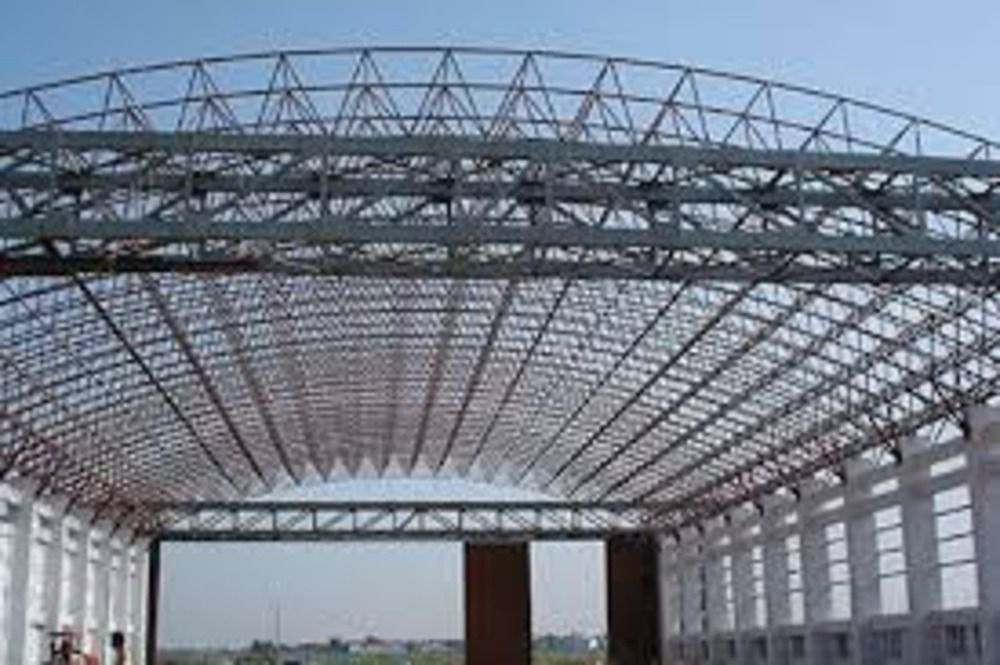 Space Frame Structure - Steel And Aluminum Framework, Lightweight Design For Efficient Load Distribution And Modular Assembly