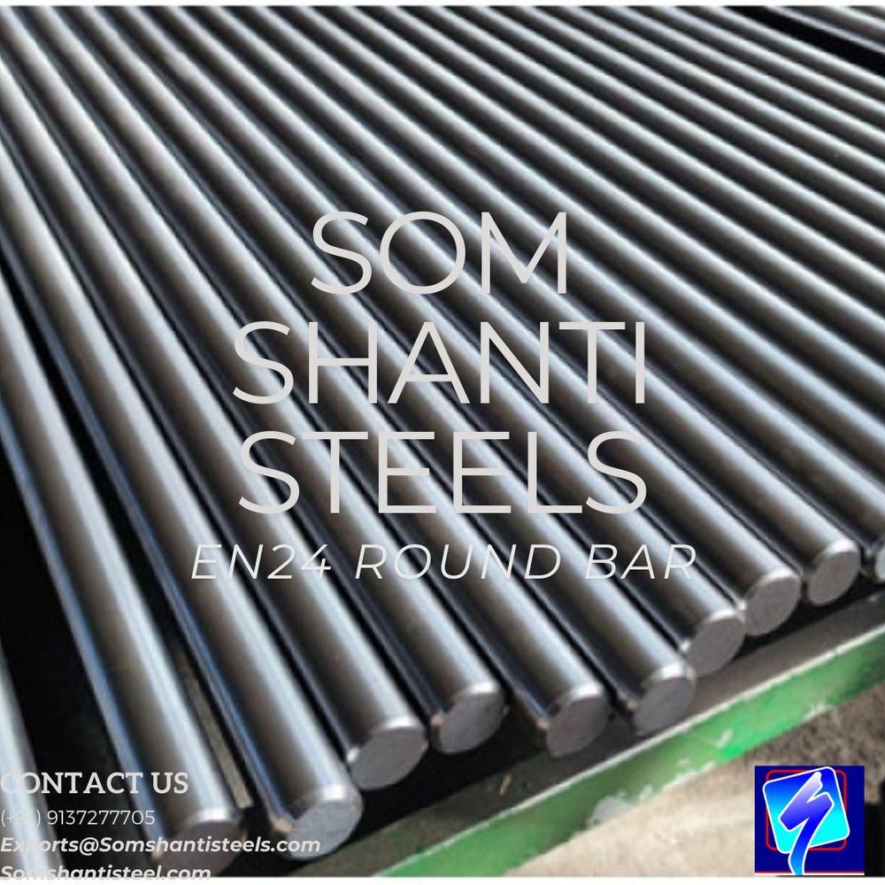 En24 Alloy Steel Bars - Round, Hexagonal, And Custom Shapes | High-strength, Excellent Toughness, Wear Resistance, Precision-engineered
