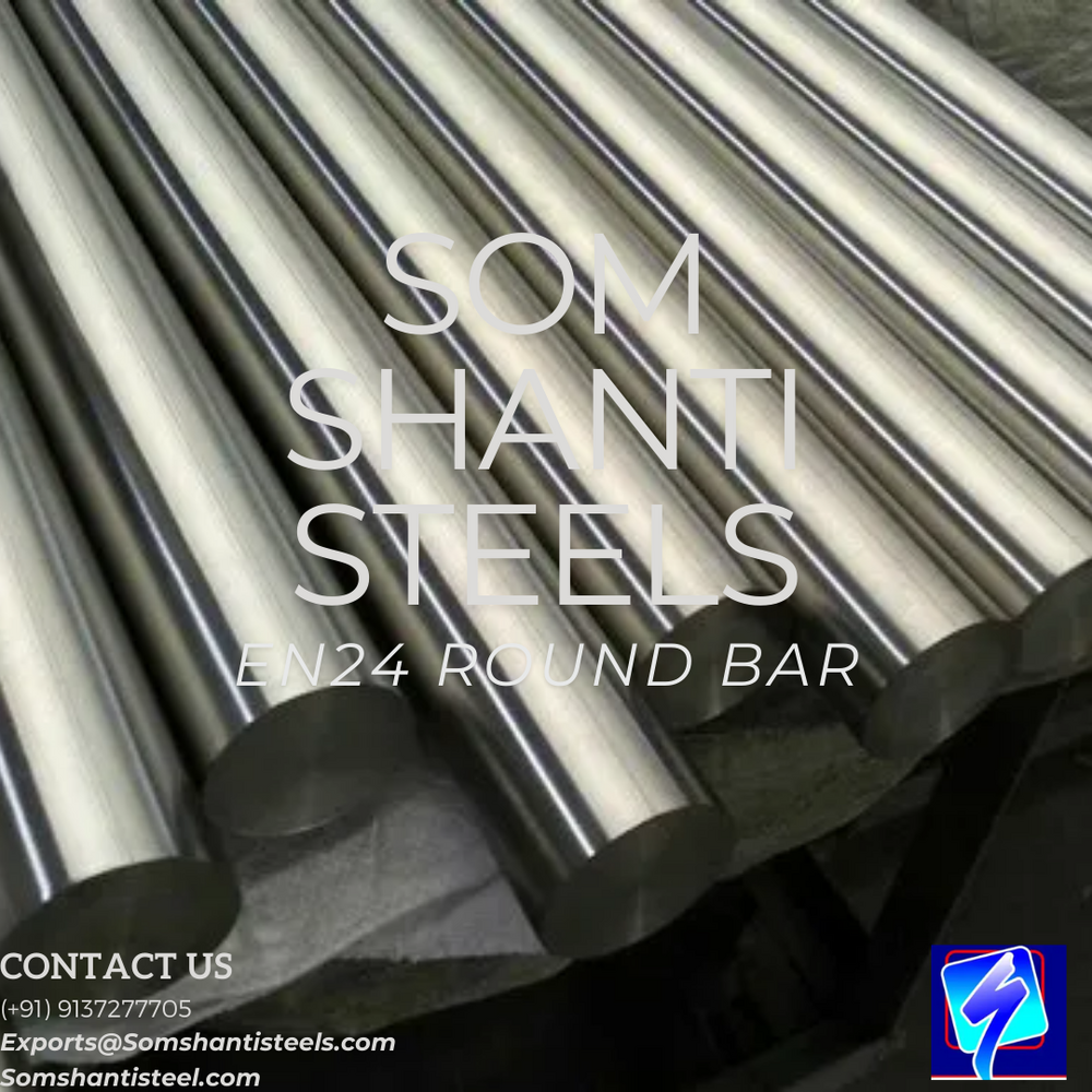 En24 Alloy Steel Bars - Round, Hexagonal, And Custom Shapes | High-strength, Excellent Toughness, Wear Resistance, Precision-engineered