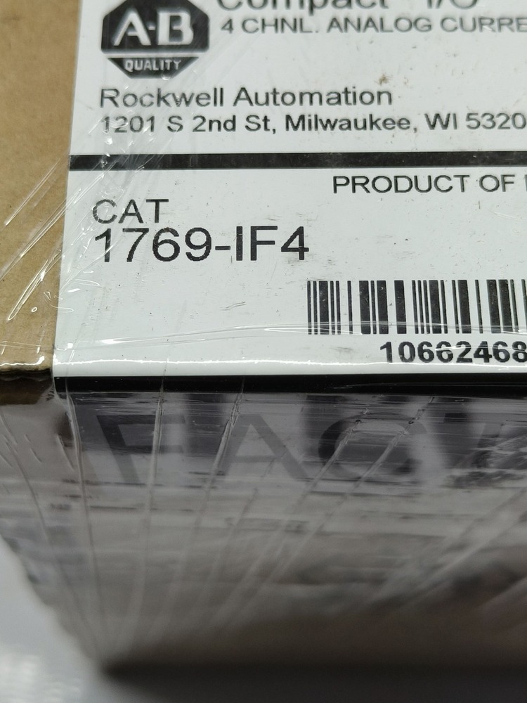 ALLEN BRADLY 1769-IF4 ANALOG INPUT MODULE
