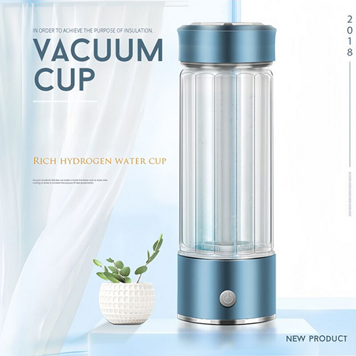 Hydrogen water bottle spe pem hydrogen bottle 3 in 1 hydrogen cup 6000ppb