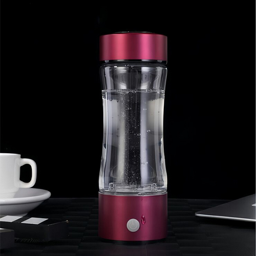 H2 Rich Hydrogen Water Ionizer Electrolysis Hydrogen Rich Water Glass Rechargeable portable hydrogen water bottle