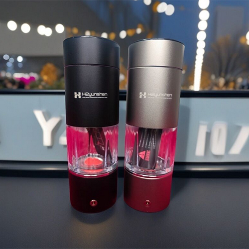 H2Yunshen Ce Fcc Fda Best Hydrogen Water Bottle - Color: Black