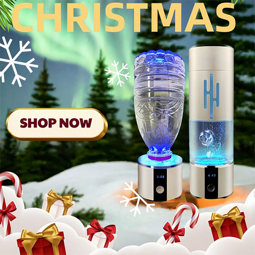 H2yunshen CE FCC EMC FDA Platinum PEM Hydrogen Water Bottle