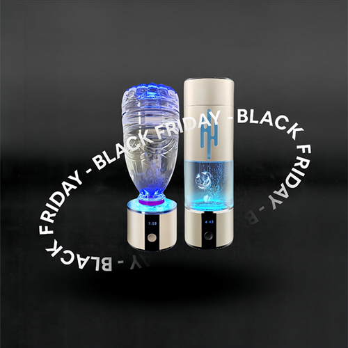 CE FCC FDA 7900ppb Hydrogen Rich Water bottle molecular hydrogen for healthcare and wellness antioxidant benefits Perfect Xmas gift