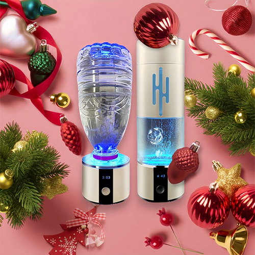 Ce Fcc Fda 7900Ppb Hydrogen-Rich Water Bottles For A Healthier Lifestyle This Xmas - Color: Grey