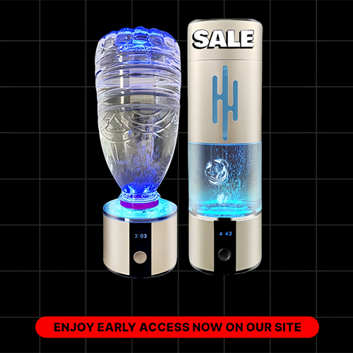 Unwrap the Benefits of CE FCC FDA 7900ppb Hydrogen Rich Water Bottles This Xmas Elevate Your Health Game