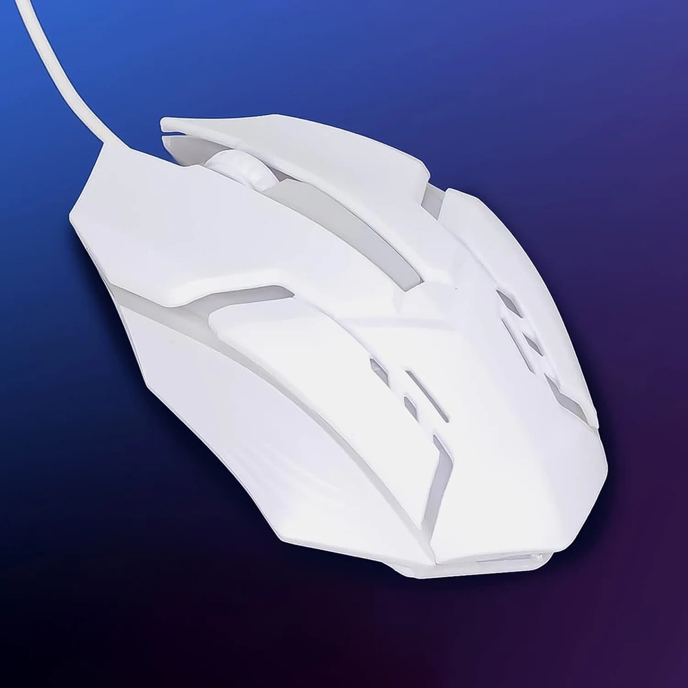 USB Wired Mouse (Wihte)