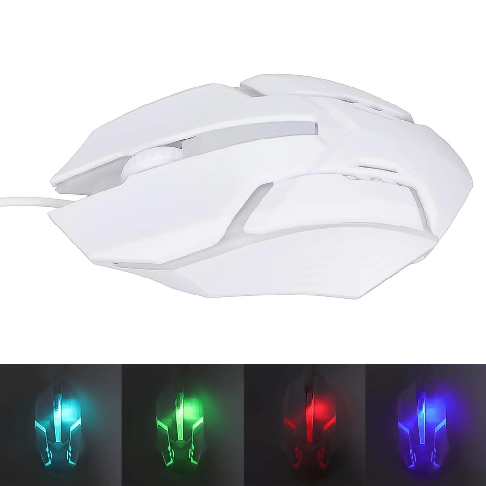 Usb Wired Mouse (Wihte)