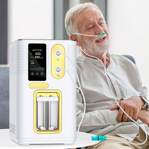 Home use high efficiency molecular hydrogen inhalation inhaler machine white gas generator for health