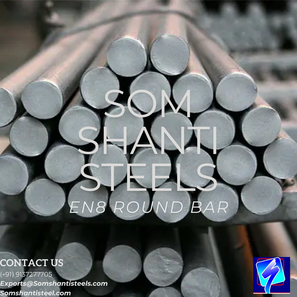 En8 Bars - En8 / C45 Grade, Round 10mm To 300mm, Hexagonal 10mm To 150mm, Flat Profiles, High Strength & Wear Resistance