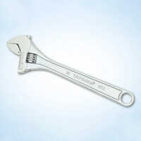 Chrome Finish Adjustable Spanners - Color: Silver