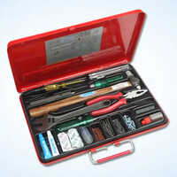 Home Tool Kit - Color: Red