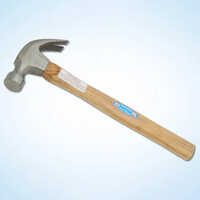 Claw Hammer With Handle - Color: Silver
