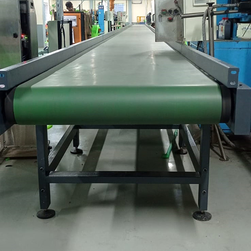 Flat Belt Conveyor - Material: Mild Steel