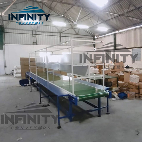 Industrial Assembly Line Conveyor - Material: Mild Steel